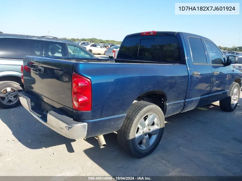 2007 Dodge Ram 1500 Slt VIN: 1D7HA182X7J601924 Lot: 40514895