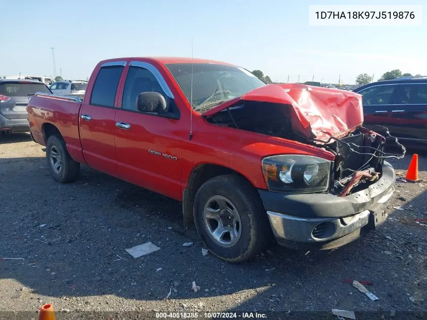 2007 Dodge Ram 1500 St VIN: 1D7HA18K97J519876 Lot: 40518385