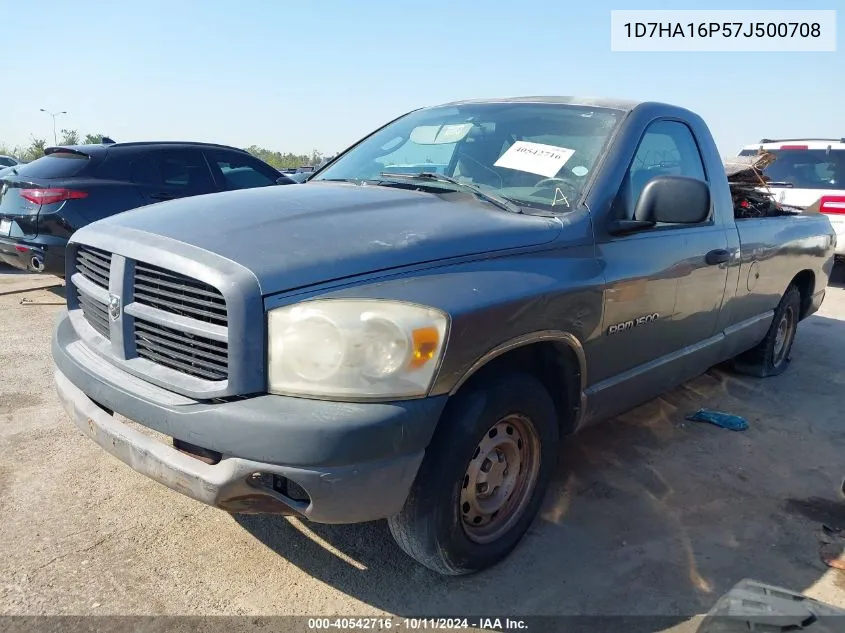 2007 Dodge Ram 1500 St VIN: 1D7HA16P57J500708 Lot: 40542716