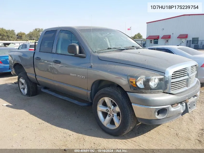 2007 Dodge Ram 1500 Slt/Trx4 Off Road/Sport VIN: 1D7HU18P17S239754 Lot: 40591192