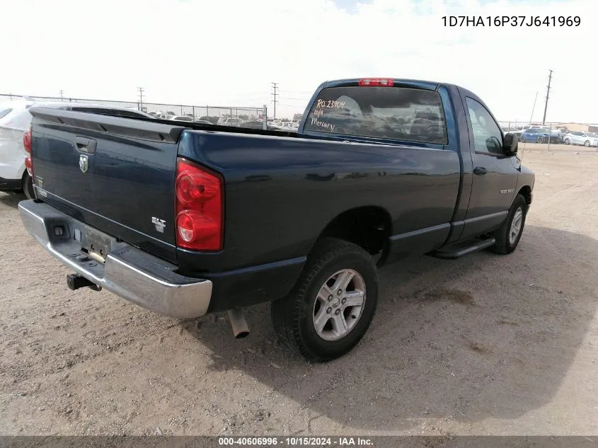 2007 Dodge Ram 1500 Slt VIN: 1D7HA16P37J641969 Lot: 40606996