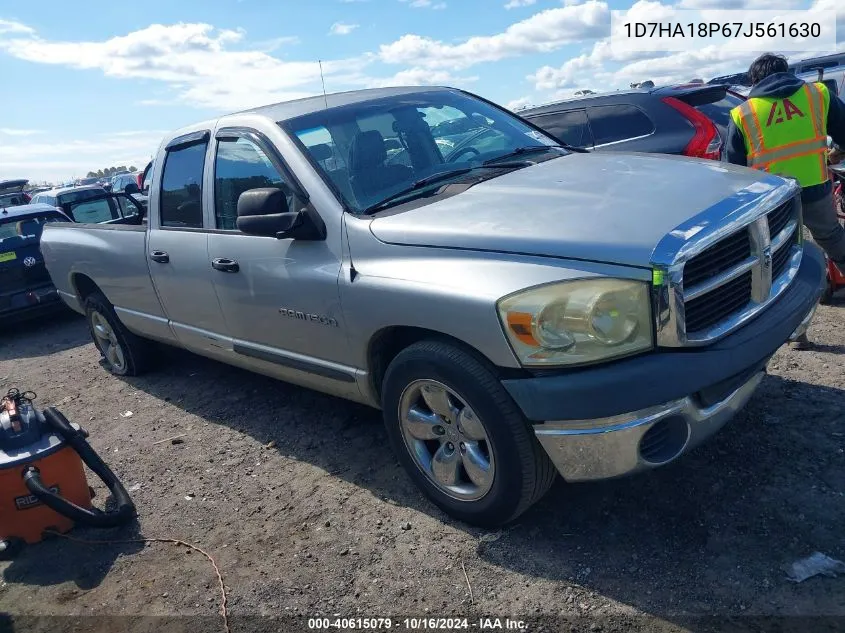 2007 Dodge Ram 1500 St VIN: 1D7HA18P67J561630 Lot: 40615079