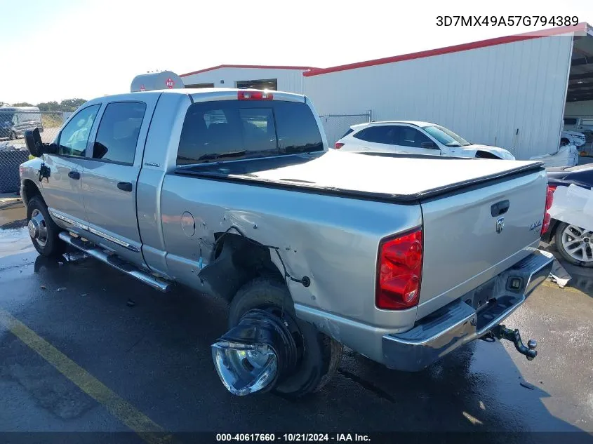 3D7MX49A57G794389 2007 Dodge Ram 3500