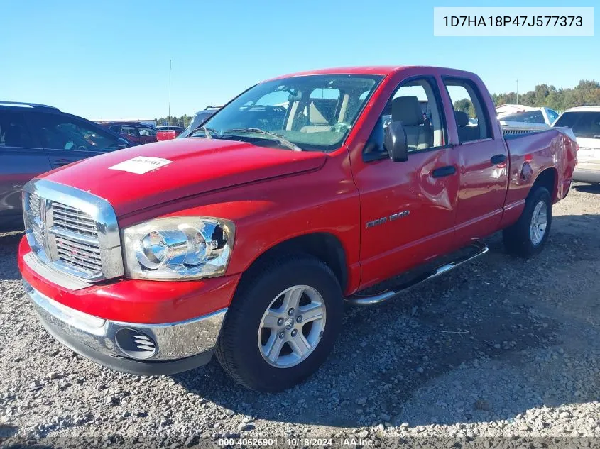 2007 Dodge Ram 1500 Slt VIN: 1D7HA18P47J577373 Lot: 40626901