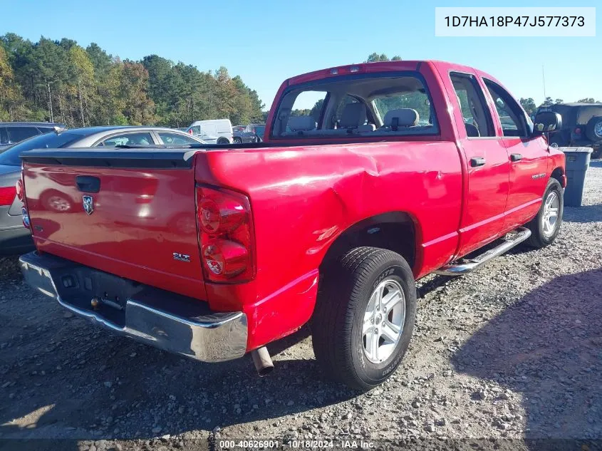 2007 Dodge Ram 1500 Slt VIN: 1D7HA18P47J577373 Lot: 40626901