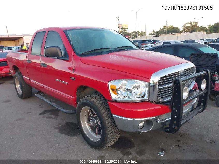 2007 Dodge Ram 1500 St/Slt VIN: 1D7HU18287S101505 Lot: 40649636