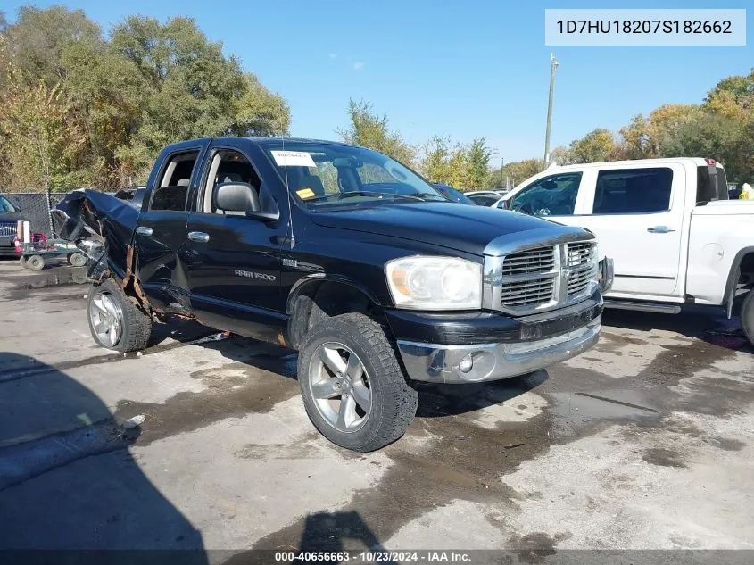 2007 Dodge Ram 1500 Slt/Trx4 Off Road/Sport VIN: 1D7HU18207S182662 Lot: 40656663