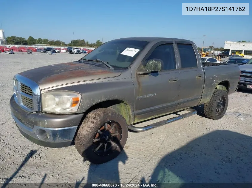 2007 Dodge Ram 1500 Slt VIN: 1D7HA18P27S141762 Lot: 40660673