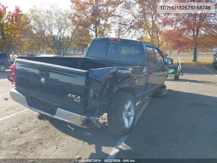 1D7HU18267S168748 2007 Dodge Ram 1500 Slt/Trx4 Off Road/Sport