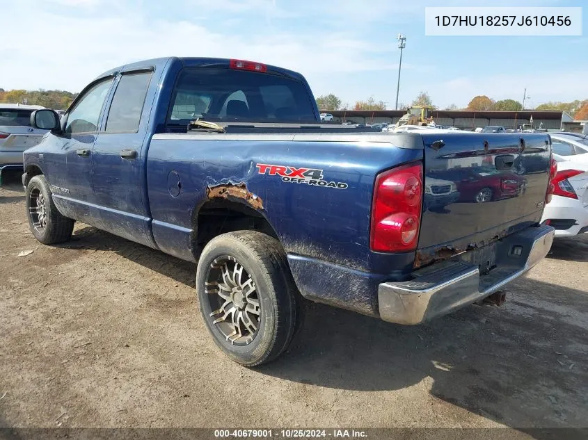 2007 Dodge Ram 1500 Slt/Trx4 Off Road/Sport VIN: 1D7HU18257J610456 Lot: 40679001