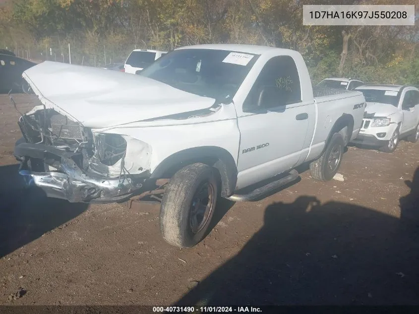 2007 Dodge Ram 1500 St VIN: 1D7HA16K97J550208 Lot: 40731490