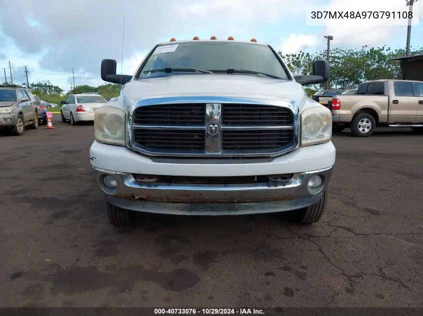 2007 Dodge Ram 3500 Slt/Sport VIN: 3D7MX48A97G791108 Lot: 40733076