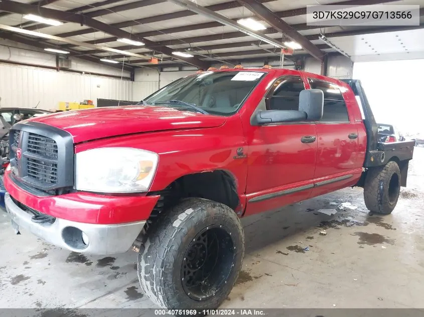 2007 Dodge Ram 2500 Slt VIN: 3D7KS29C97G713566 Lot: 40751969