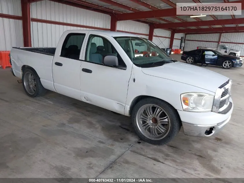 2007 Dodge Ram 1500 Slt VIN: 1D7HA18297S164170 Lot: 40763432