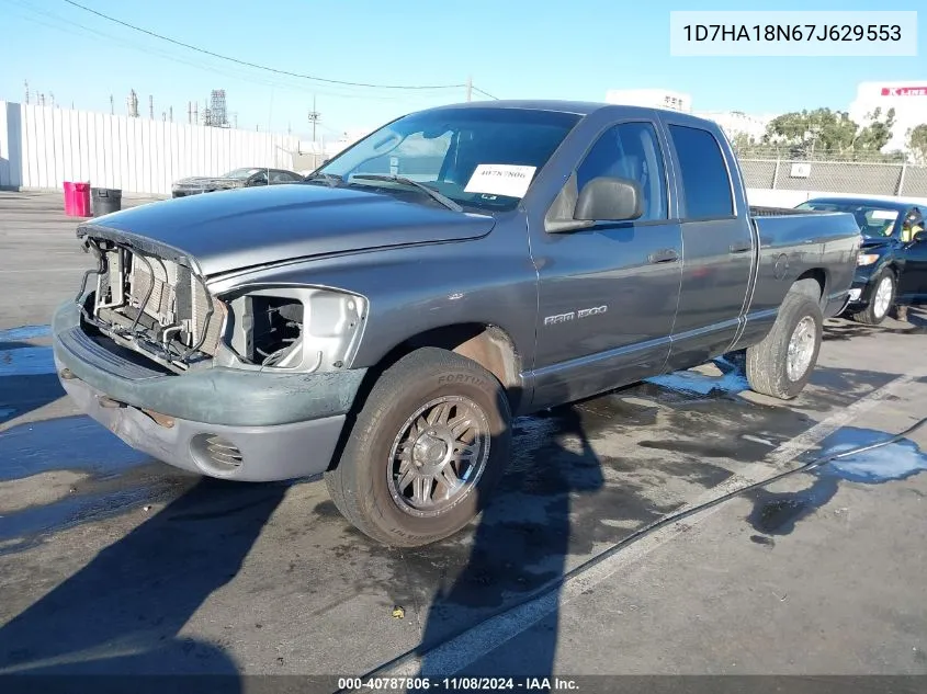 2007 Dodge Ram 1500 St VIN: 1D7HA18N67J629553 Lot: 40787806