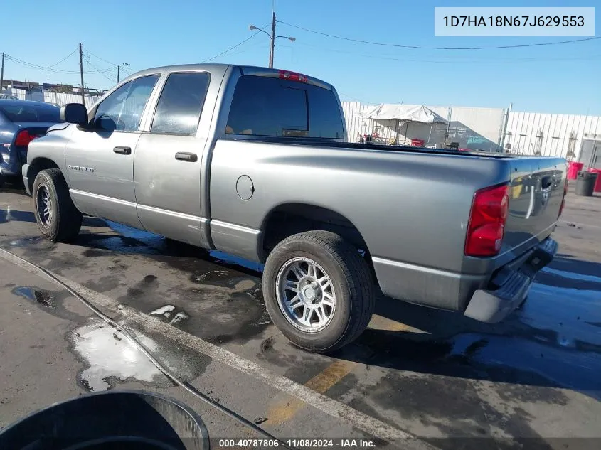 2007 Dodge Ram 1500 St VIN: 1D7HA18N67J629553 Lot: 40787806