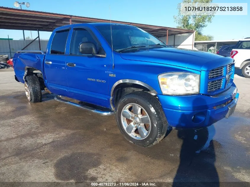 2007 Dodge Ram 1500 Slt/Trx4 Off Road/Sport VIN: 1D7HU18297S213858 Lot: 40792273