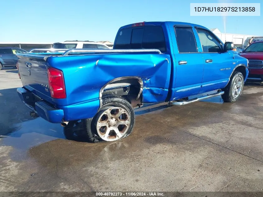 2007 Dodge Ram 1500 Slt/Trx4 Off Road/Sport VIN: 1D7HU18297S213858 Lot: 40792273