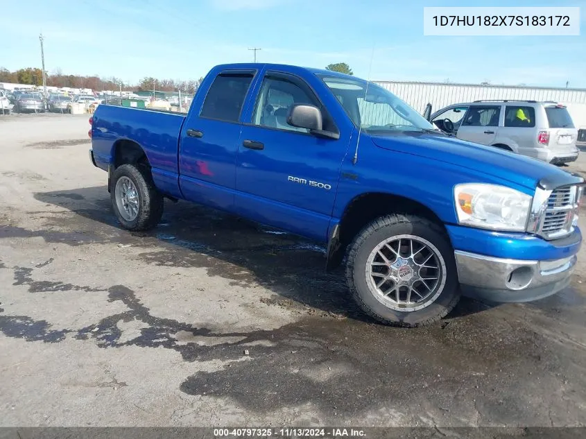 2007 Dodge Ram 1500 Slt/Trx4 Off Road/Sport VIN: 1D7HU182X7S183172 Lot: 40797325