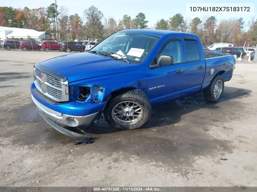 2007 Dodge Ram 1500 Slt/Trx4 Off Road/Sport VIN: 1D7HU182X7S183172 Lot: 40797325