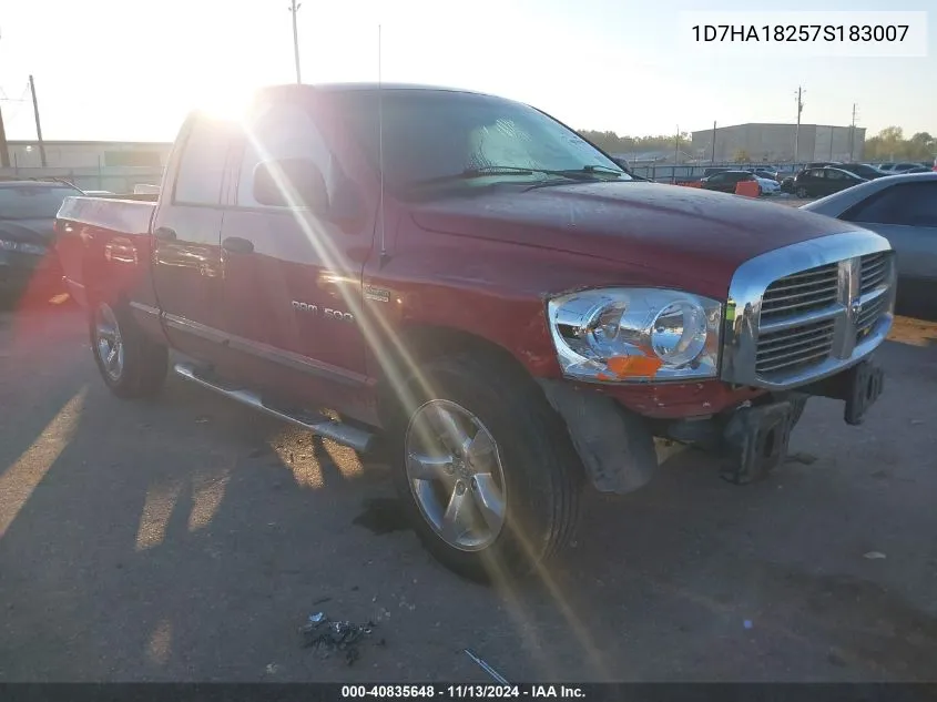 1D7HA18257S183007 2007 Dodge Ram 1500 Slt