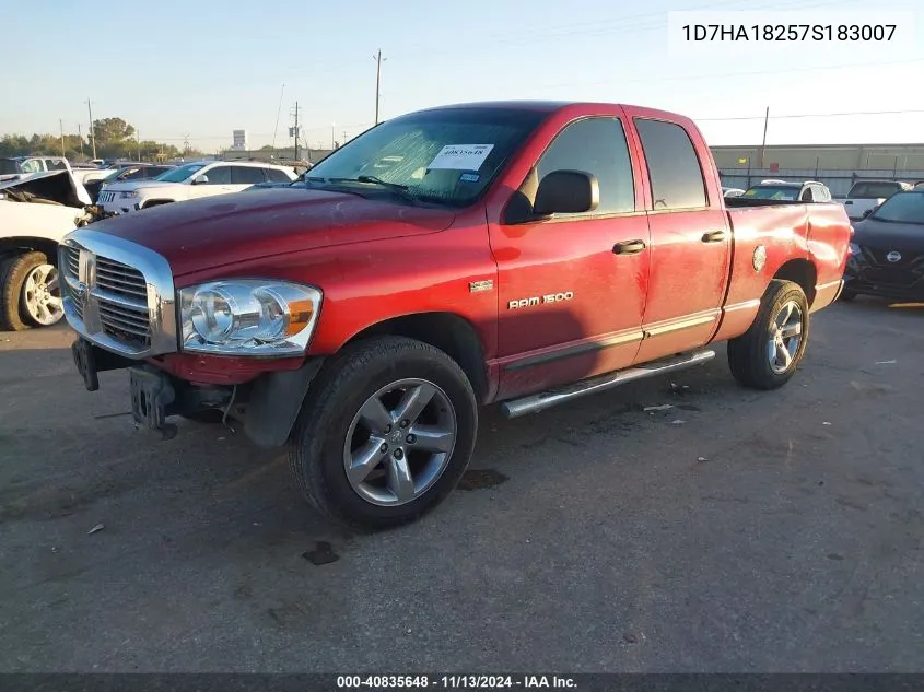 1D7HA18257S183007 2007 Dodge Ram 1500 Slt