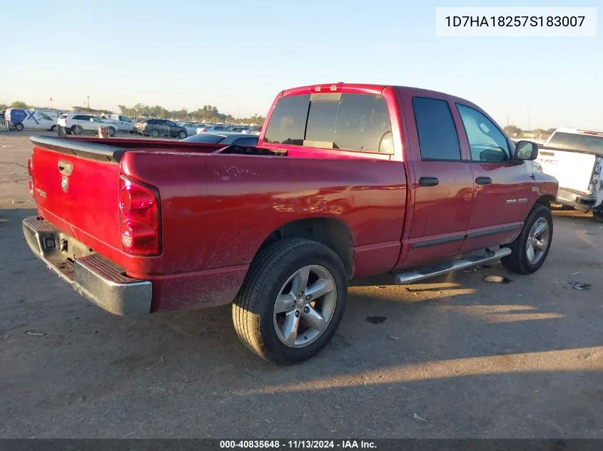 1D7HA18257S183007 2007 Dodge Ram 1500 Slt