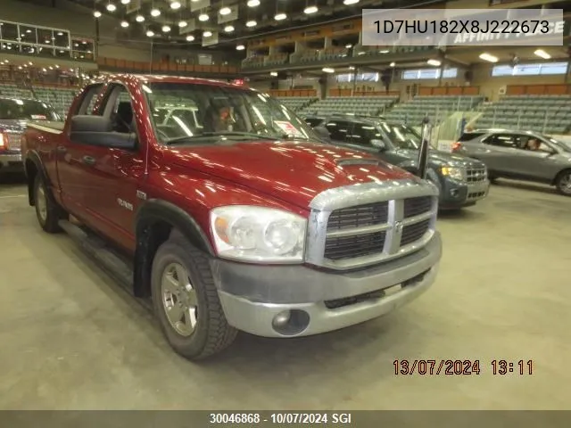 2008 Dodge Ram 1500 St/Slt VIN: 1D7HU182X8J222673 Lot: 30046868