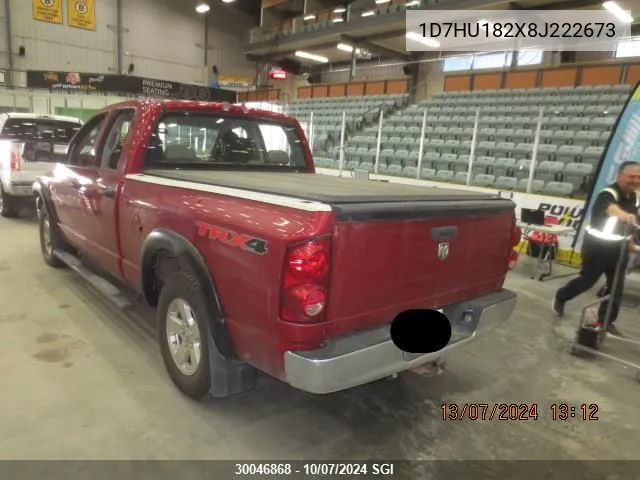 2008 Dodge Ram 1500 St/Slt VIN: 1D7HU182X8J222673 Lot: 30046868