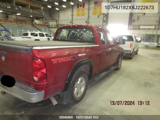 2008 Dodge Ram 1500 St/Slt VIN: 1D7HU182X8J222673 Lot: 30046868