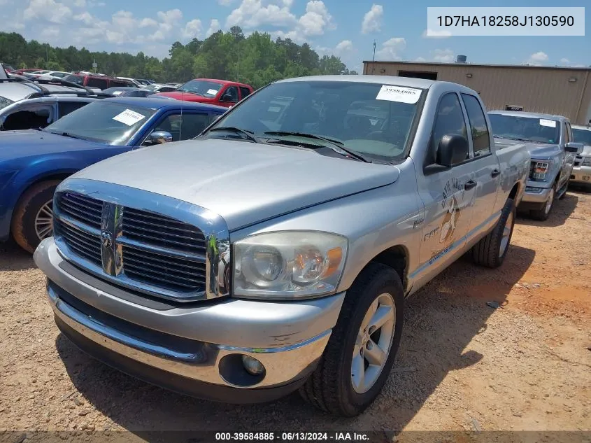 2008 Dodge Ram 1500 Slt VIN: 1D7HA18258J130590 Lot: 39584885