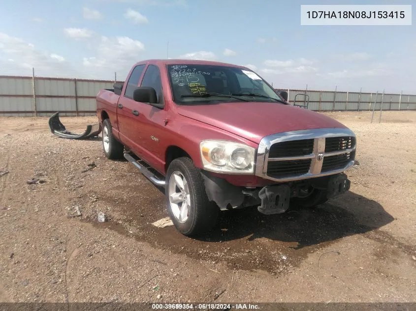 1D7HA18N08J153415 2008 Dodge Ram 1500 Slt