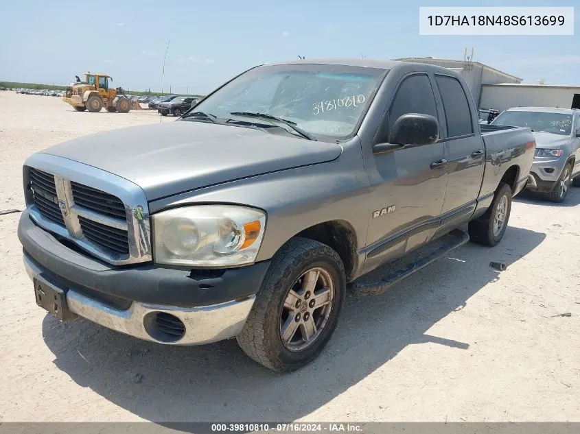 1D7HA18N48S613699 2008 Dodge Ram 1500 St/Sxt