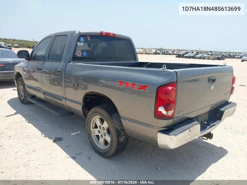 1D7HA18N48S613699 2008 Dodge Ram 1500 St/Sxt