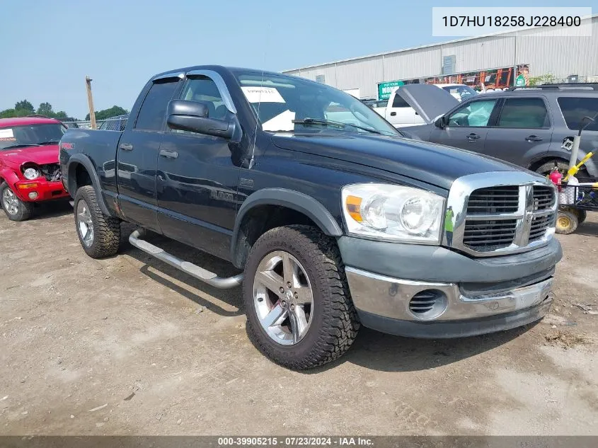 2008 Dodge Ram 1500 St/Sxt VIN: 1D7HU18258J228400 Lot: 39905215