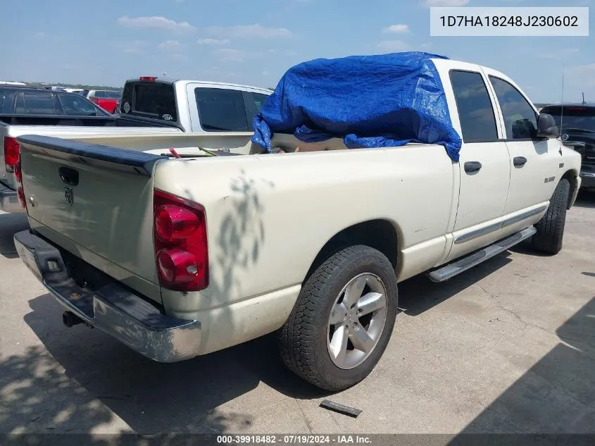 1D7HA18248J230602 2008 Dodge Ram 1500 Slt