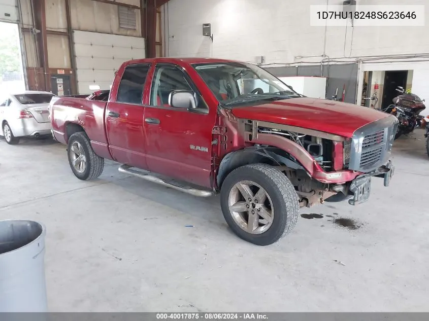 1D7HU18248S623646 2008 Dodge Ram 1500 Slt