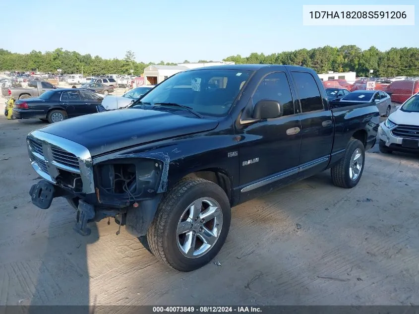 1D7HA18208S591206 2008 Dodge Ram 1500 Slt