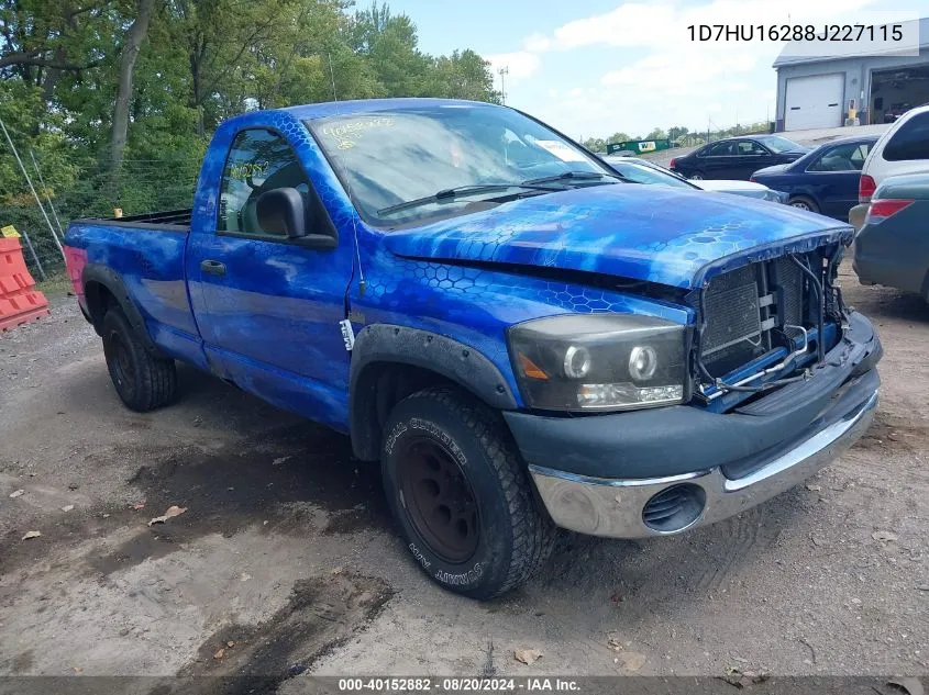 1D7HU16288J227115 2008 Dodge Ram 1500 St/Sxt