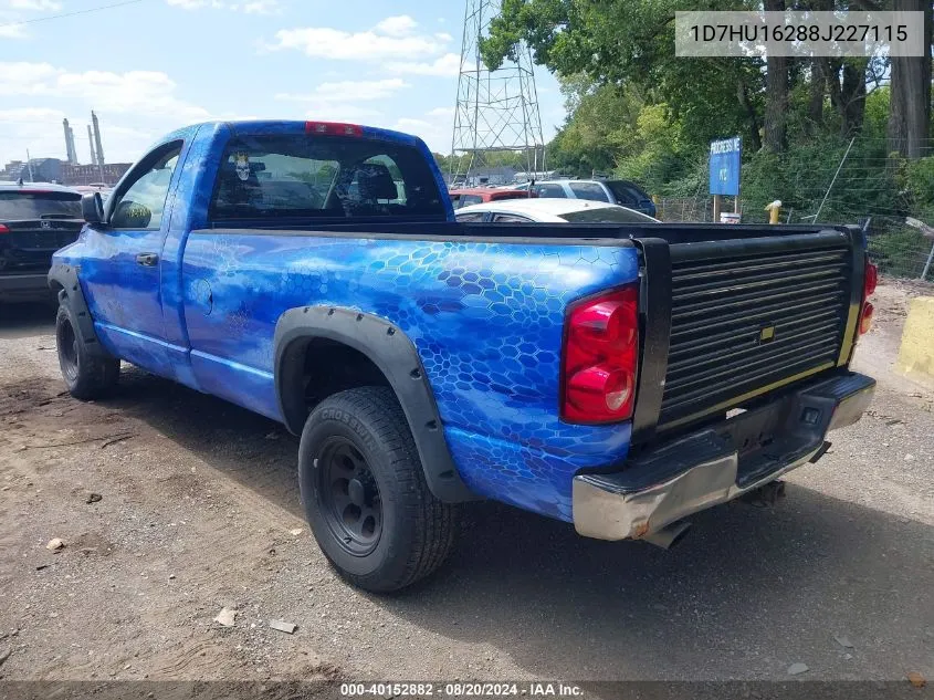 1D7HU16288J227115 2008 Dodge Ram 1500 St/Sxt