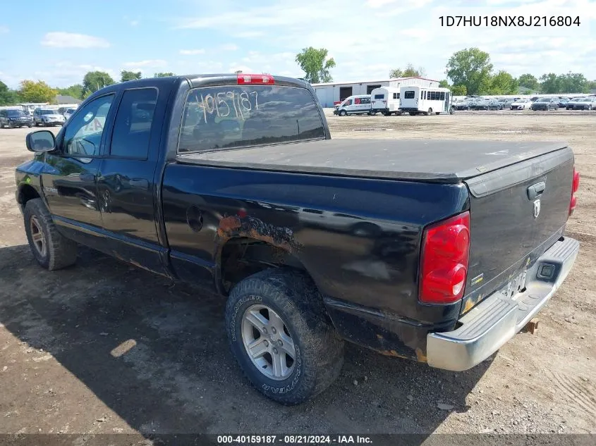 1D7HU18NX8J216804 2008 Dodge Ram 1500 St/Sxt