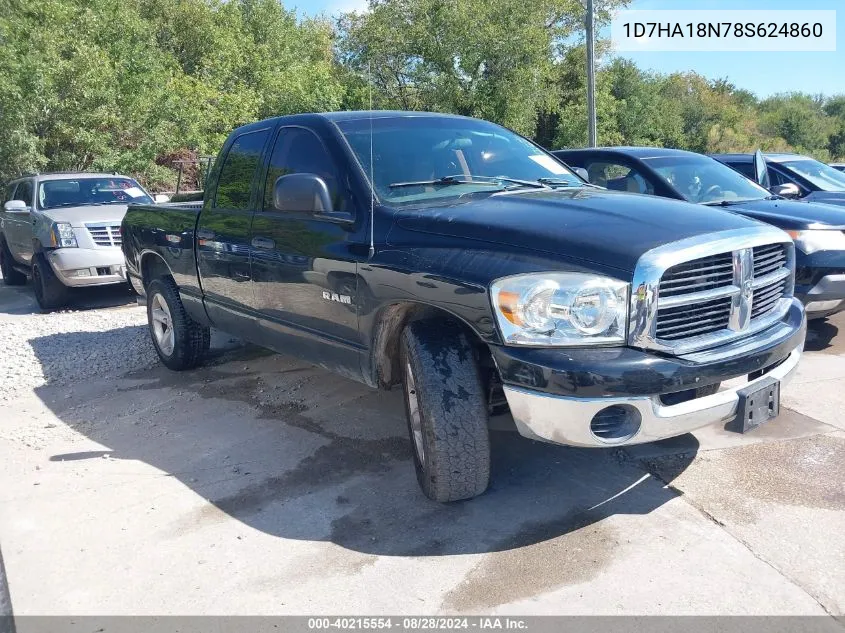 1D7HA18N78S624860 2008 Dodge Ram 1500 St/Sxt