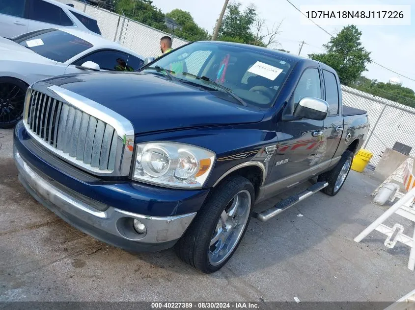 2008 Dodge Ram 1500 Slt VIN: 1D7HA18N48J117226 Lot: 40227389