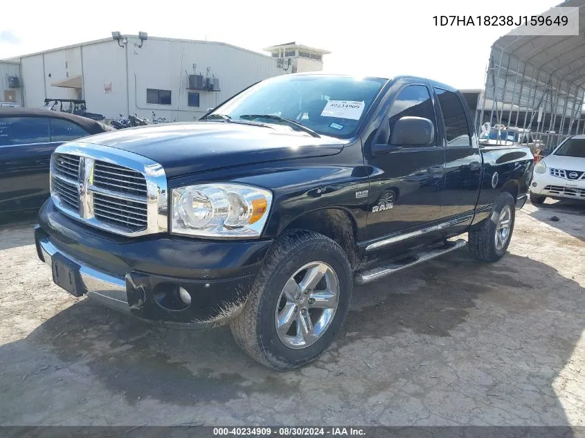 1D7HA18238J159649 2008 Dodge Ram 1500 Laramie