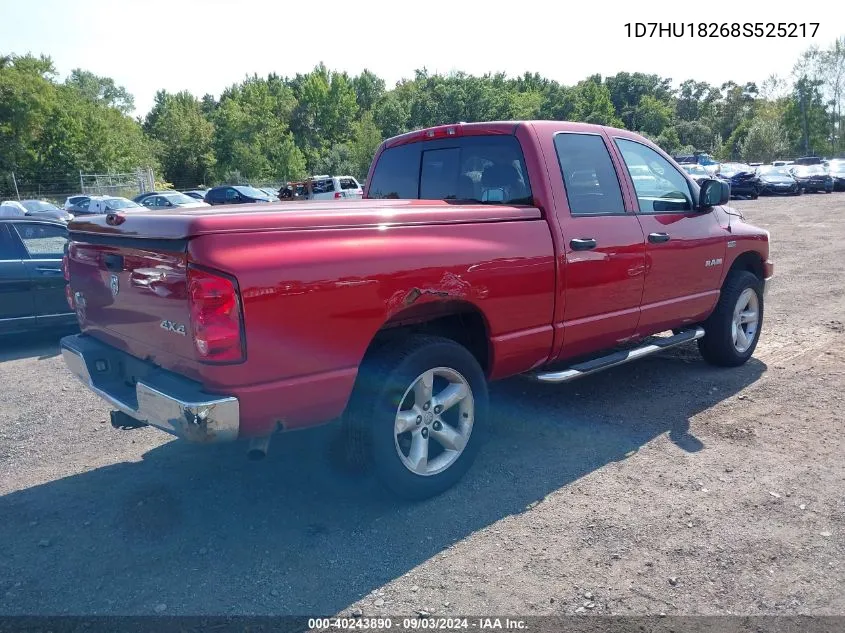 1D7HU18268S525217 2008 Dodge Ram 1500 Slt