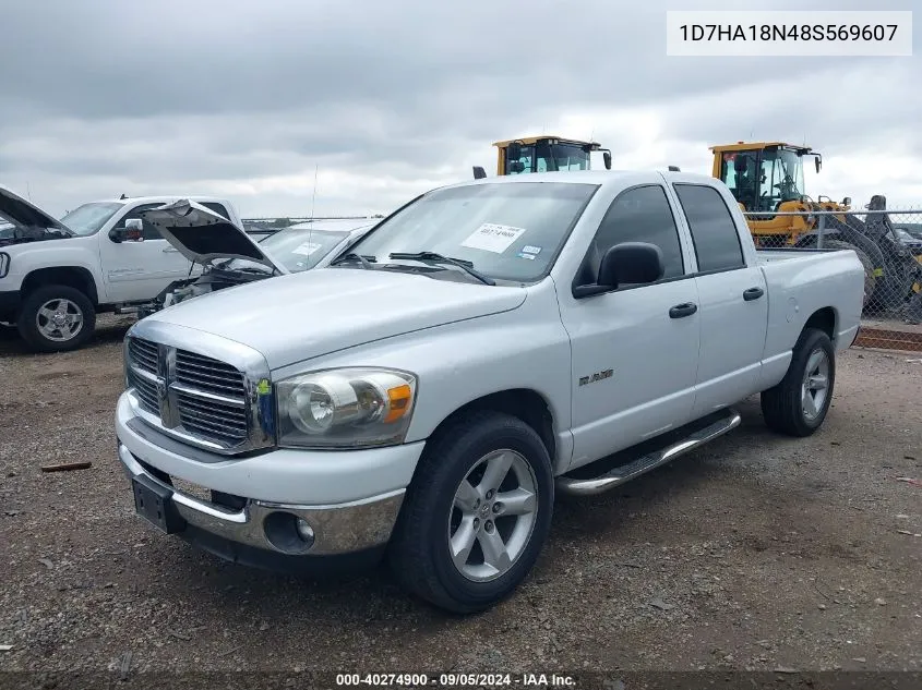 2008 Dodge Ram 1500 St/Slt VIN: 1D7HA18N48S569607 Lot: 40274900