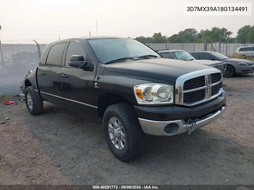 2008 Dodge Ram 3500 Sxt/Slt VIN: 3D7MX39A18G134491 Lot: 40291772