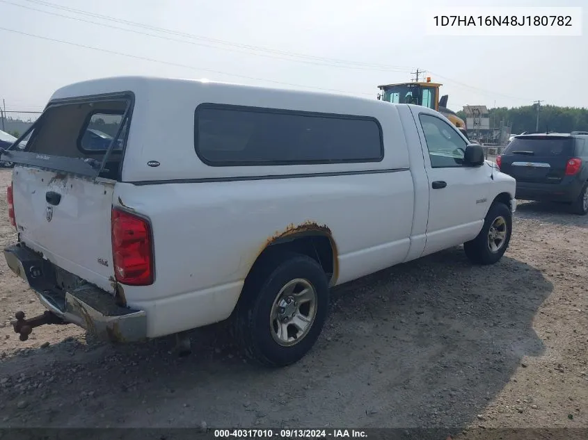 2008 Dodge Ram 1500 St/Slt VIN: 1D7HA16N48J180782 Lot: 40317010