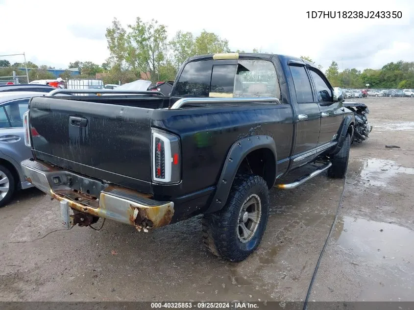 2008 Dodge Ram 1500 Laramie VIN: 1D7HU18238J243350 Lot: 40325853