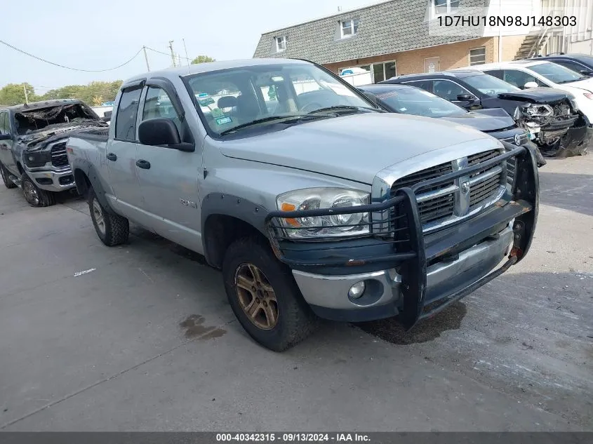 2008 Dodge Ram 1500 St/Slt VIN: 1D7HU18N98J148303 Lot: 40342315